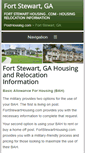 Mobile Screenshot of fortstewarthousing.com